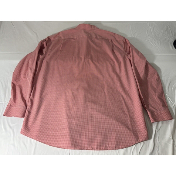 LL Bean Men's Long Sleeve Red Check Button-Down Shirt - Size XL Reg - Picture 2 of 3